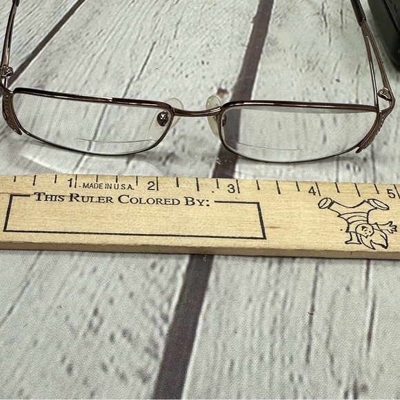 vtg versace Stylish Eyeglasses frames with Case designer